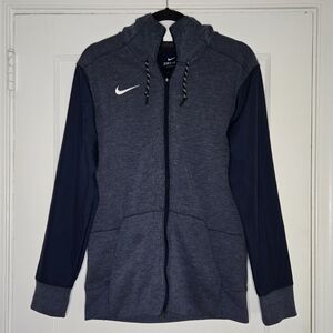 Nike Zip-Up Hoodie - Men's Small - Navy